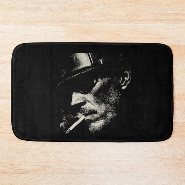 Item preview, Rugged Construction Worker Smoking Hat Portrait designed and sold by k3rstman1.