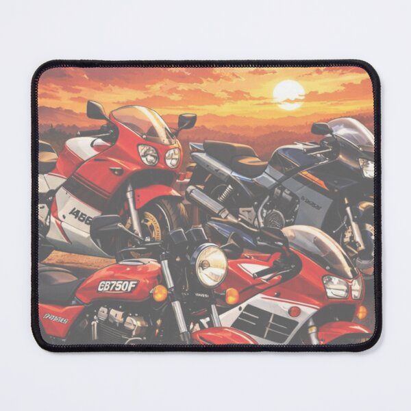 Item preview, Legendary Rides, "Iconic Japanese Sportbikes" (Japanese lettering) designed and sold by Whisnant Digital.