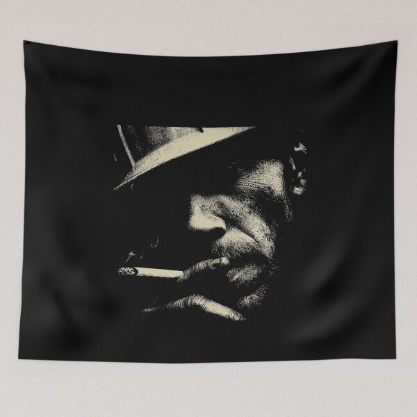 Item preview, Construction Worker Smoking Portrait designed and sold by k3rstman1.