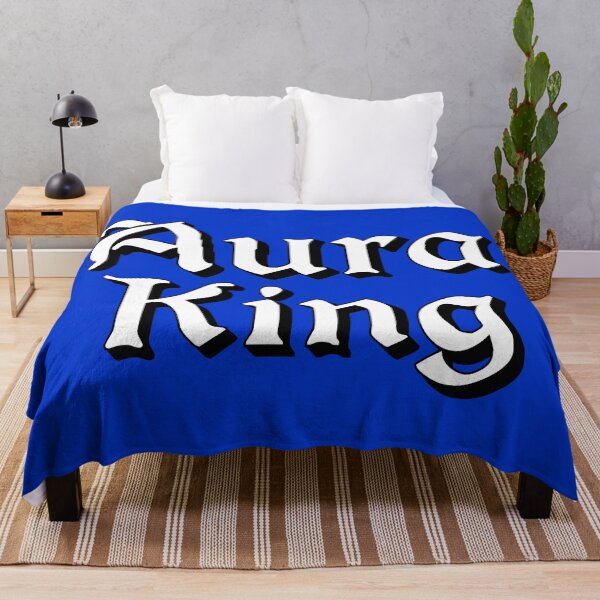 Item preview, Aura King in Medieval Typography designed and sold by Memes N Lore .