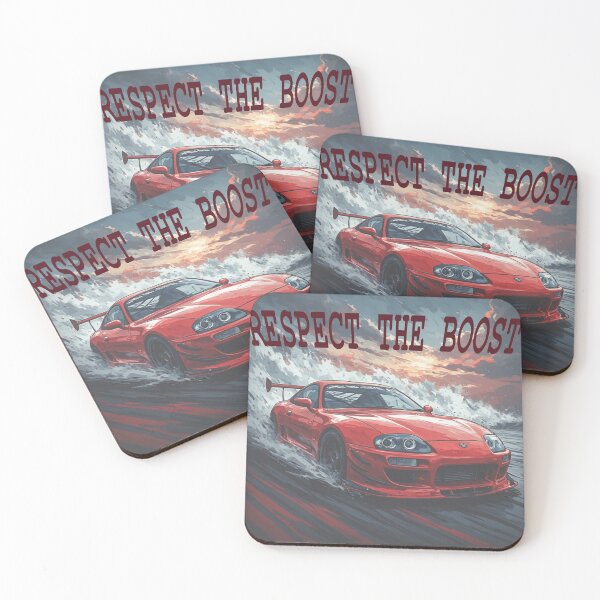 Item preview, Respect The Boost, Fast Turbo Car Supra JDM designed and sold by Whisnant Digital.