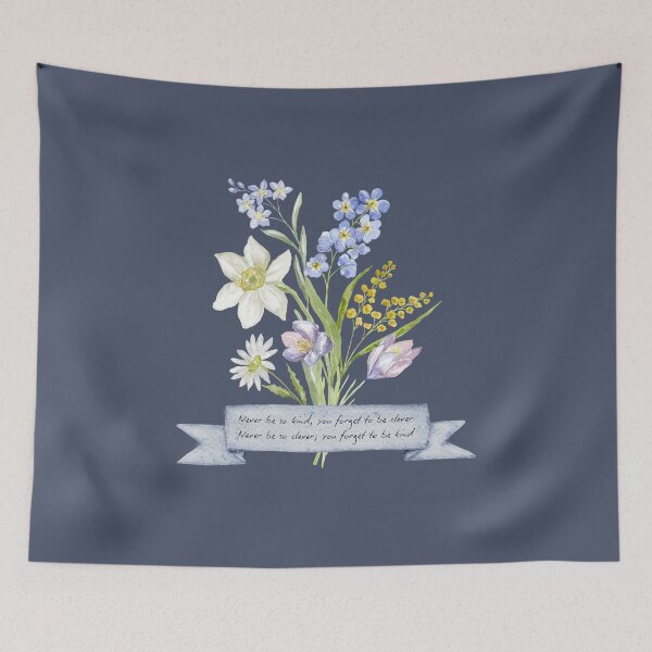 Item preview, Marjorie Watercolour Flowers v2 designed and sold by EmiMills.