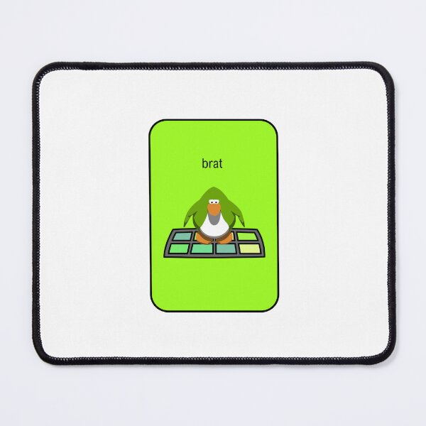 Item preview, Brat Lime Green Club Attendant Club Penguin designed and sold by nikkihistory.