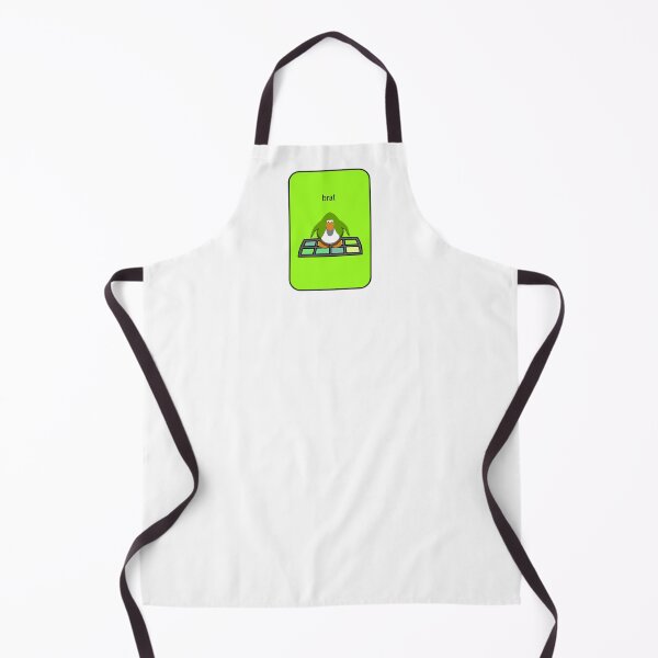 Item preview, Brat Lime Green Club Attendant Club Penguin designed and sold by nikkihistory.