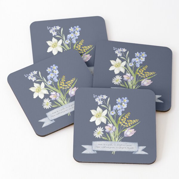 Item preview, Marjorie Watercolour Flowers v1 designed and sold by EmiMills.