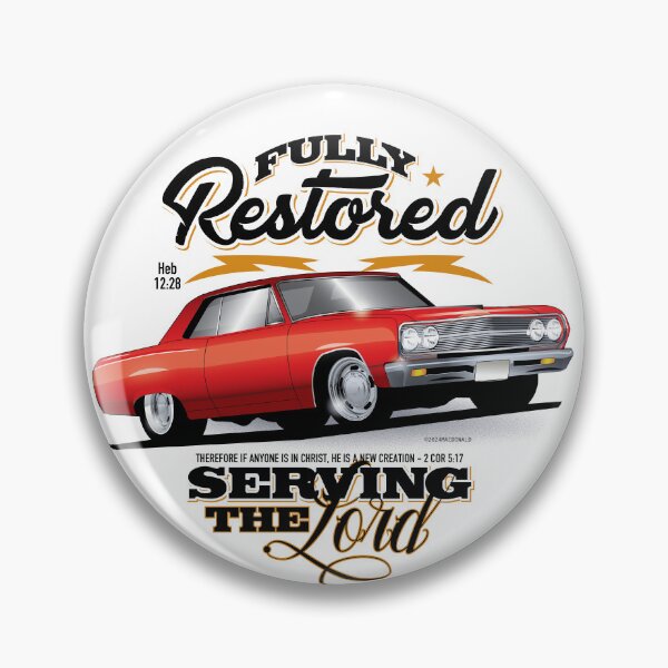 Item preview, Fully Restored 65 Chevelle RED designed and sold by ArtWithImpact.