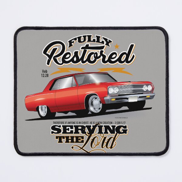 Item preview, Fully Restored 65 Chevelle RED designed and sold by ArtWithImpact.