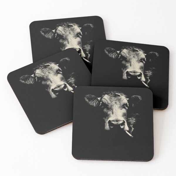 Item preview, Smoking Cow Face Vintage Low Key designed and sold by k3rstman1.