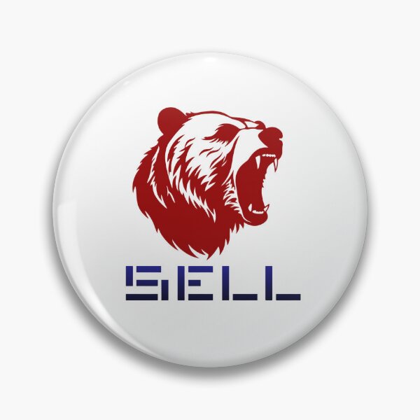Item preview, Bearish Sell – Stock Market Bear Investor Trading Design designed and sold by Artsy Corner.