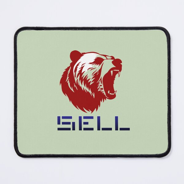 Item preview, Bearish Sell – Stock Market Bear Investor Trading Design designed and sold by Artsy Corner.
