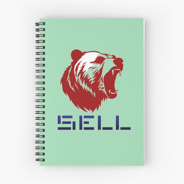 Item preview, Bearish Sell – Stock Market Bear Investor Trading Design designed and sold by Artsy Corner.