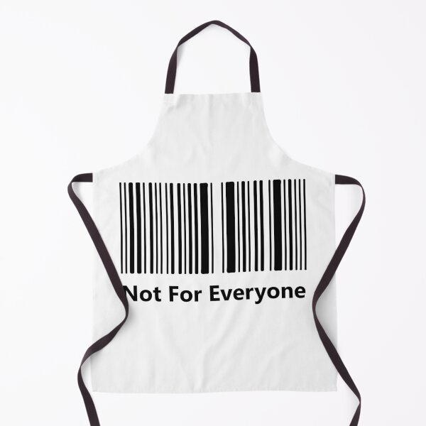 Item preview, Not For Everyone Barcode Shirt, Minimalist Anti Social Aesthetic Tee, Streetwear Statement Graphic T-Shirt designed and sold by Design-Pro-21.