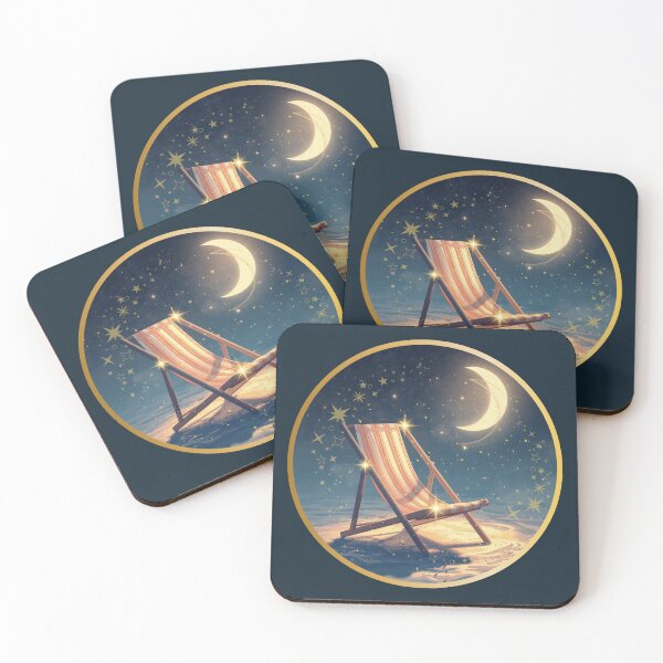 Item preview, Moonlit Vacation Vibes designed and sold by StoneybrokeM.