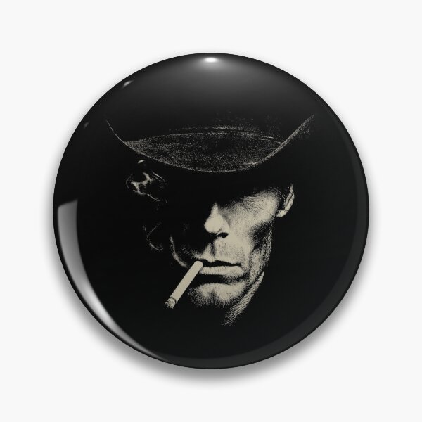 Item preview, Rugged Cowboy Smoking Cigarette Portrait designed and sold by k3rstman1.