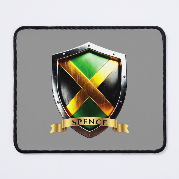 Item preview, Spence Jamaica Family Name Shield designed and sold by Highlandkings.