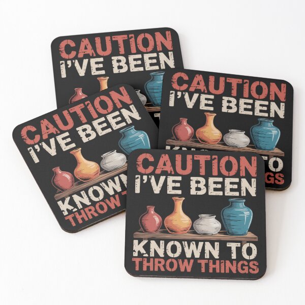 Item preview, Caution I_ve Been Known To Throw Things designed and sold by sterabamineh.