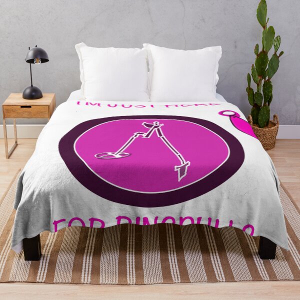 Item preview, Metal Detecting in Pink designed and sold by Rivvyarts.