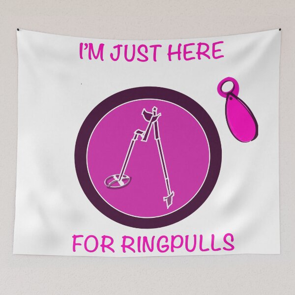 Item preview, Metal Detecting in Pink designed and sold by Rivvyarts.