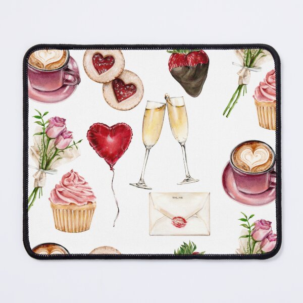 Item preview, Watercolor Valentine Paintings designed and sold by megancohen.