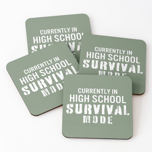 Item preview, Currently in High School Survival Mode designed and sold by JacquieMira.