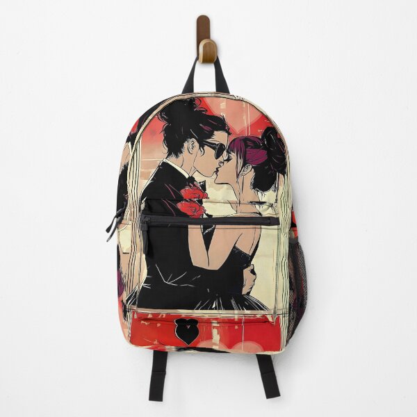 Item preview, Romantic Gothic Couple Kiss Alternative Love Aesthetic designed and sold by Shoot-The-Moon.