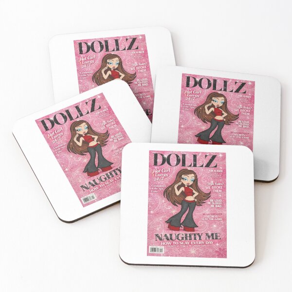 Item preview, It girl magazine cover hot doll in red y2k designed and sold by JolaDesignss.