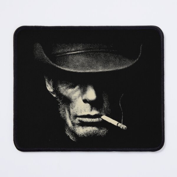 Item preview, Dark Cowboy Portrait Smoking Cigarette designed and sold by k3rstman1.