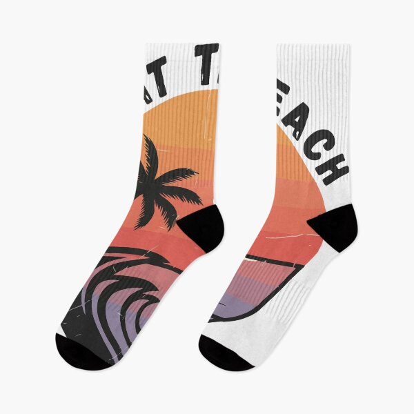 Item preview, Day At The Beach Retro Sunset Shirt, Vintage Tropical Beach Graphic Tee, Summer Vacation Palm Tree T-Shirt designed and sold by Design-Pro-21.