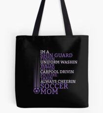 Super soccer mom shirt world cup funny quote design Tote Bag
