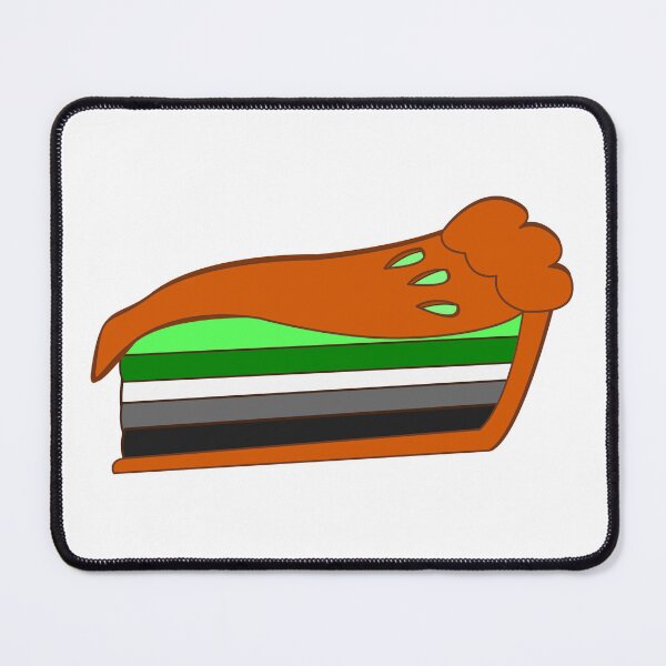 Item preview, Aromantic Slice of Pie Pride Flag designed and sold by HarveyHandcraftsandDesigns.