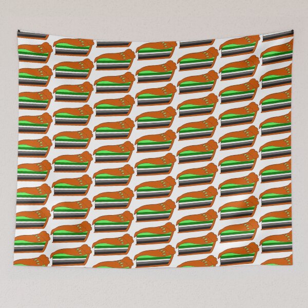 Item preview, Aromantic Slice of Pie Pride Flag designed and sold by HarveyHandcraftsandDesigns.