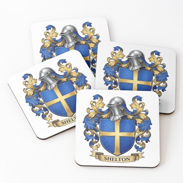 Item preview, The Shelton Family Coat of Arms designed and sold by BagTown Clans.