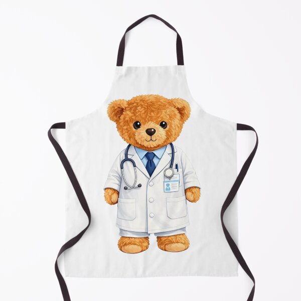 Item preview, Cute Doctor Teddy Bear with Stethoscope - Medical Student Gift ? designed and sold by CuteBear87.