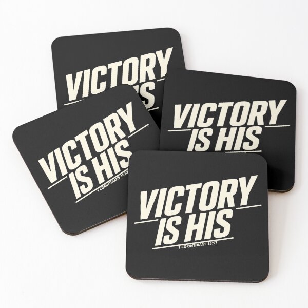Item preview, Victory Is His Scripture Art designed and sold by Sunniz.