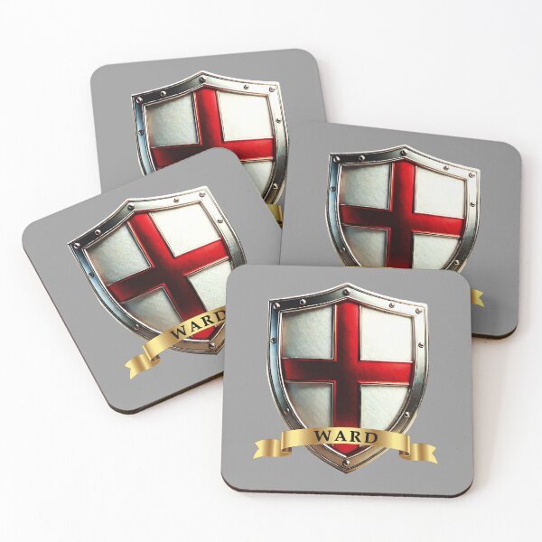 Item preview, Ward England Surname Shield designed and sold by Highlandkings.