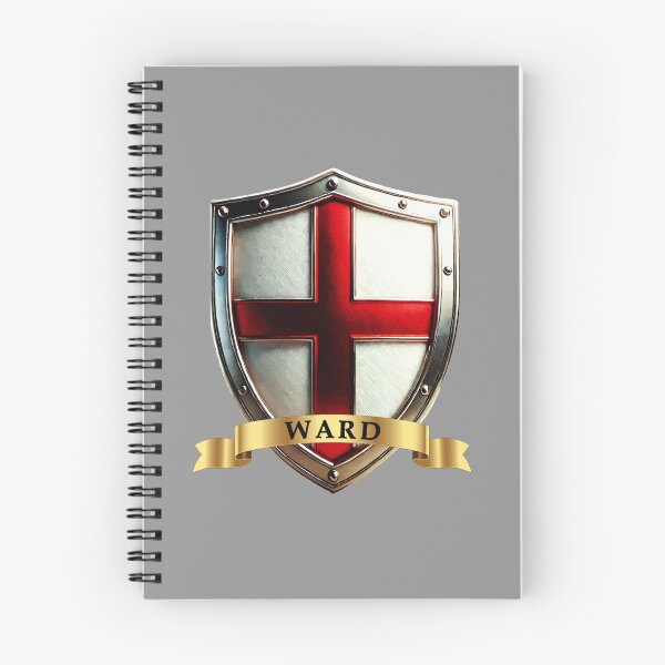 Item preview, Ward England Surname Shield designed and sold by Highlandkings.