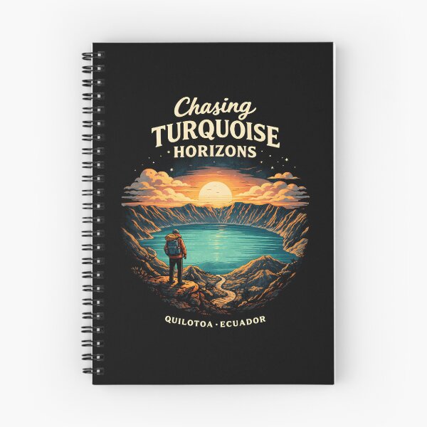 Item preview, Quilotoa lake in Ecuador tshirt design designed and sold by natzeroART.