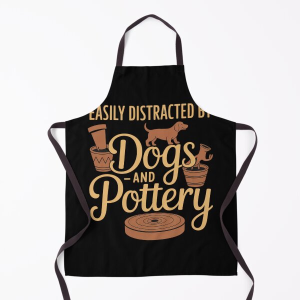 Item preview, Ceramics Artist Dog Easily Distracted By Dogs And Pottery designed and sold by sterabamineh.
