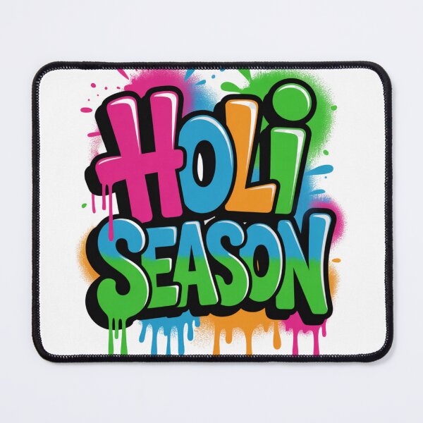 Item preview, Holi Season Shirt | Neon Graffiti Drip Paint Spring Festival of Colors Color Run Celebration designed and sold by DarylWelsh2024.
