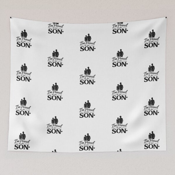 Item preview, I'm Proud of My Son designed and sold by ThatChannelForDads - 1026Merchandise.