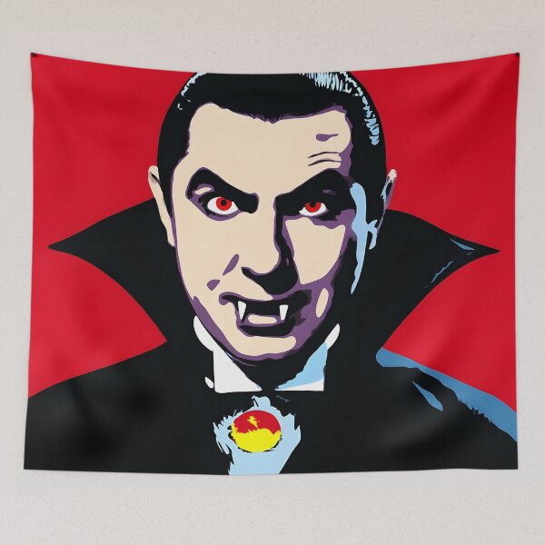 Item preview, Classic Dracula Vampire Gothic Horror Pop Art designed and sold by Shoot-The-Moon.