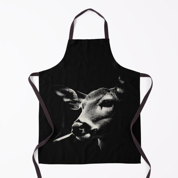 Item preview, Deer Smoking Cigarette Low Key Portrait designed and sold by k3rstman1.