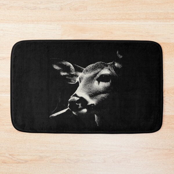 Item preview, Deer Smoking Cigarette Low Key Portrait designed and sold by k3rstman1.