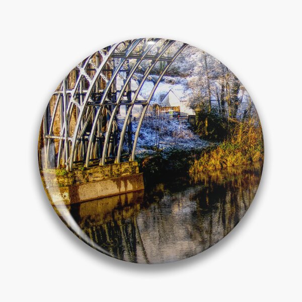 Item preview, DSCF1122 Ironbridge Reflection in Spring Snow designed and sold by jalfc46.