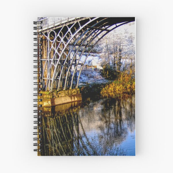 Item preview, DSCF1122 Ironbridge Reflection in Spring Snow designed and sold by jalfc46.