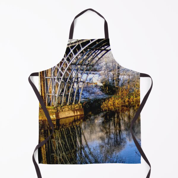 Item preview, DSCF1122 Ironbridge Reflection in Spring Snow designed and sold by jalfc46.
