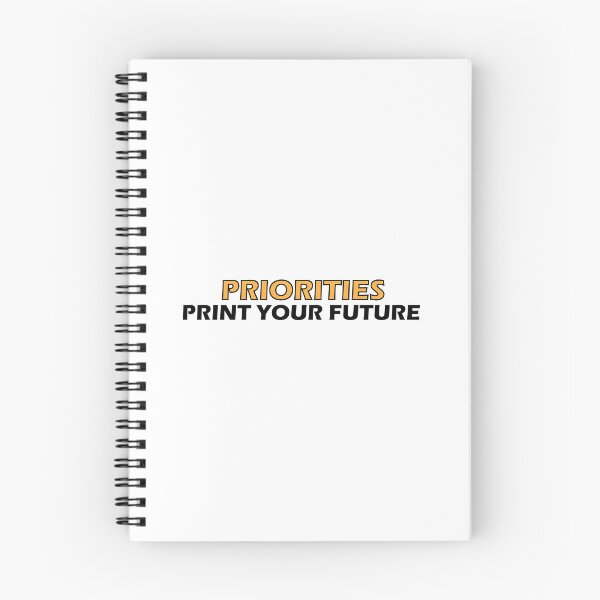 Item preview, Priorities print your future designed and sold by Positive Mindzet!.