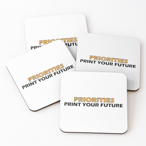 Item preview, Priorities print your future designed and sold by Positive Mindzet!.