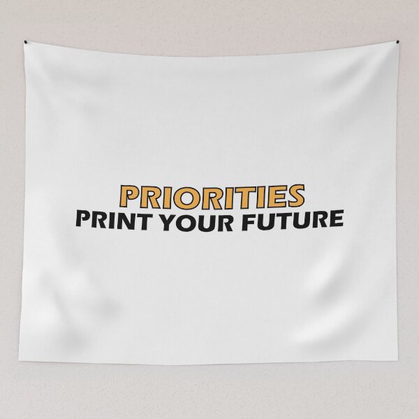Item preview, Priorities print your future designed and sold by Positive Mindzet!.