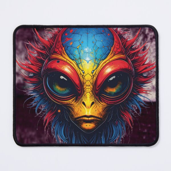 Item preview, Hairy, slightly reptilian alien face (HRS+) designed and sold by Alan-David.